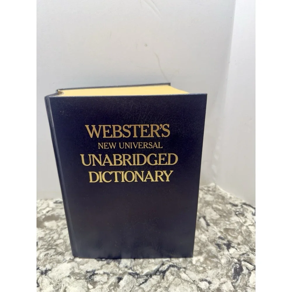 1983 Webster's New Universal Unabridged Dictionary Deluxe 2nd Edition